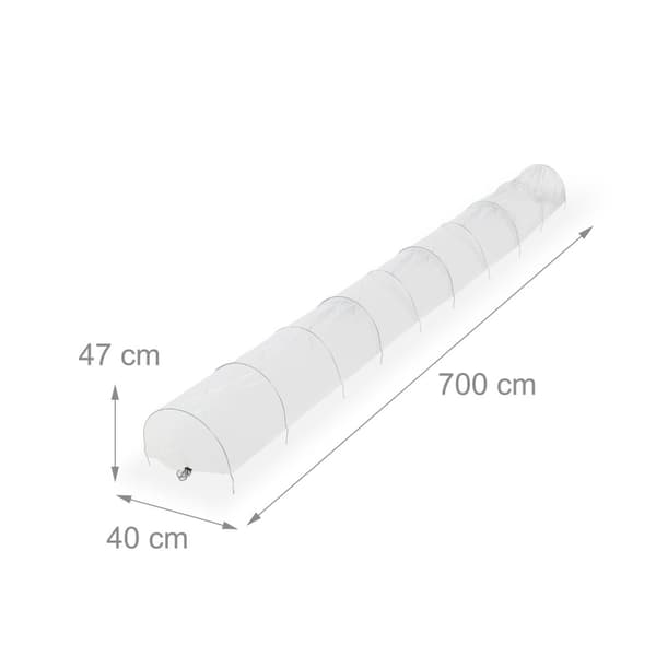 Folietunnel PVC 7 m