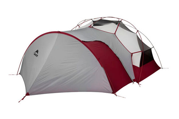 MSR Gear Shed Zelterweiterung für Elixir und Hubba Zelte grey