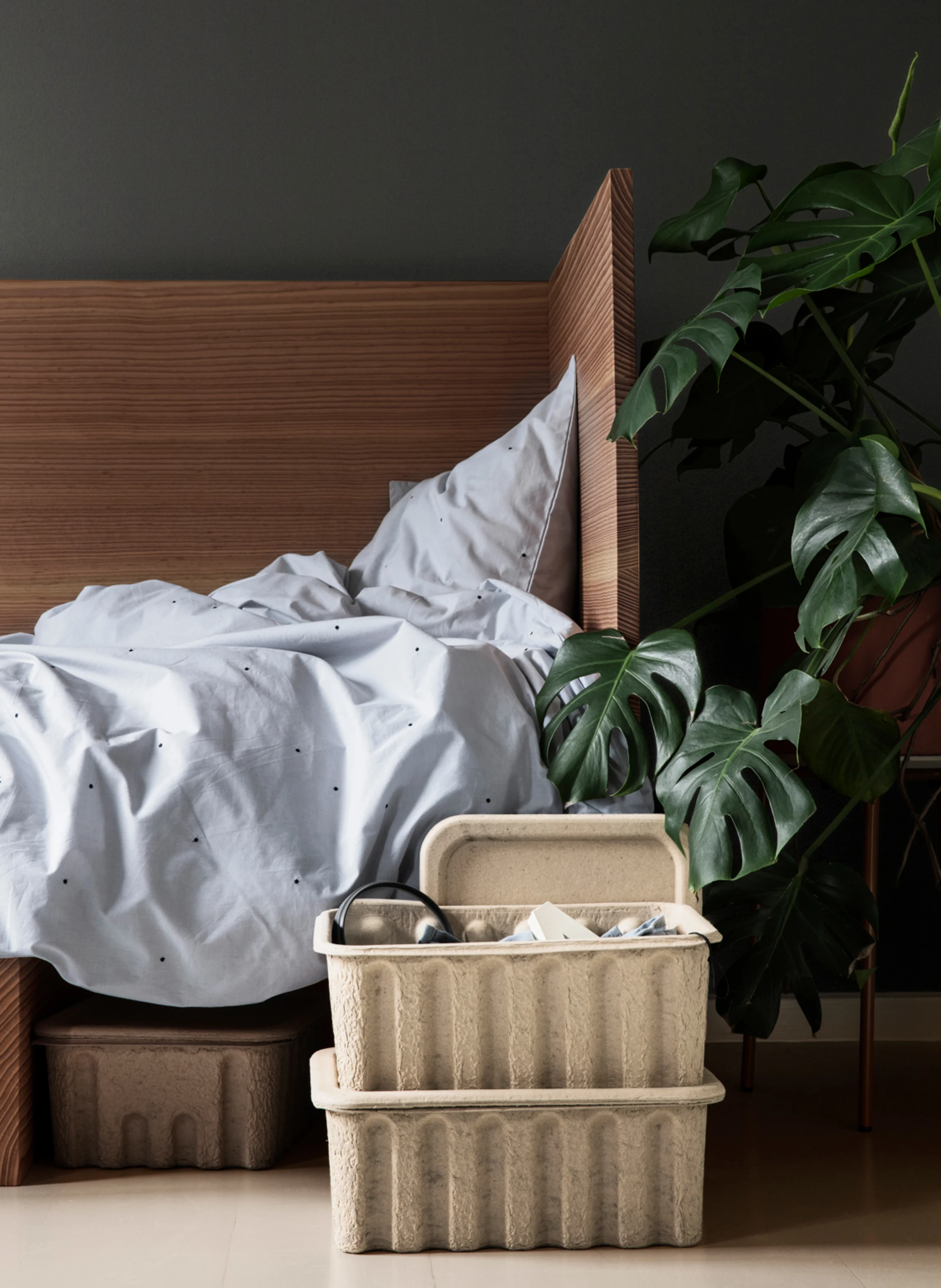 Ferm LIVING 2er-Set Aufbewahrungsboxen PULP LARGE