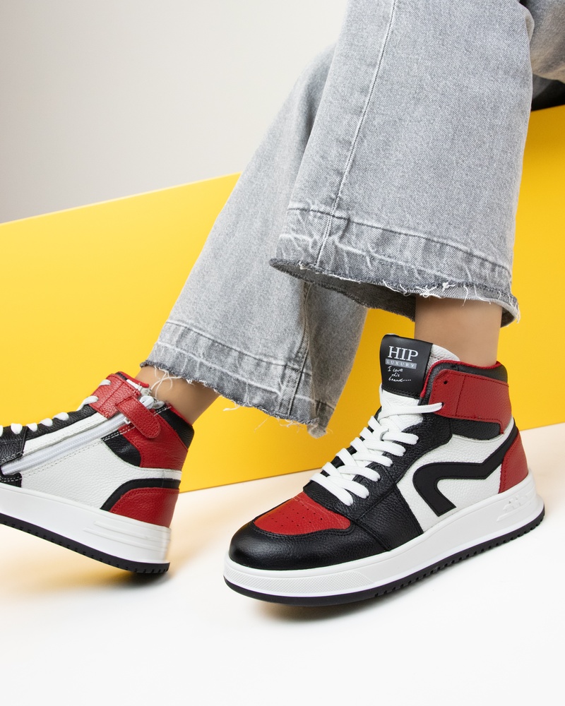 HIP Hoge sneakers  - zwart