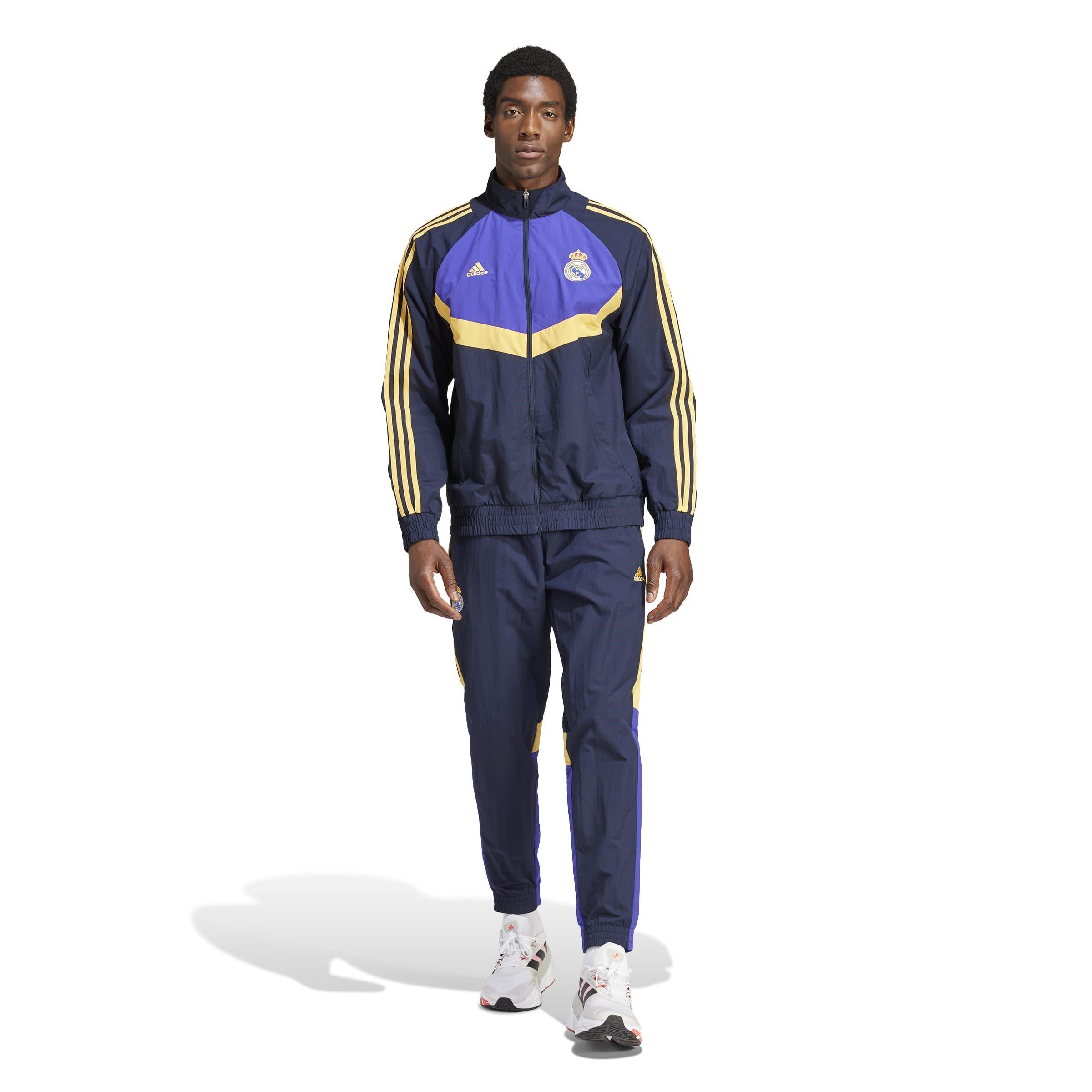adidas Real Madrid Woven Tracksuit Bottoms