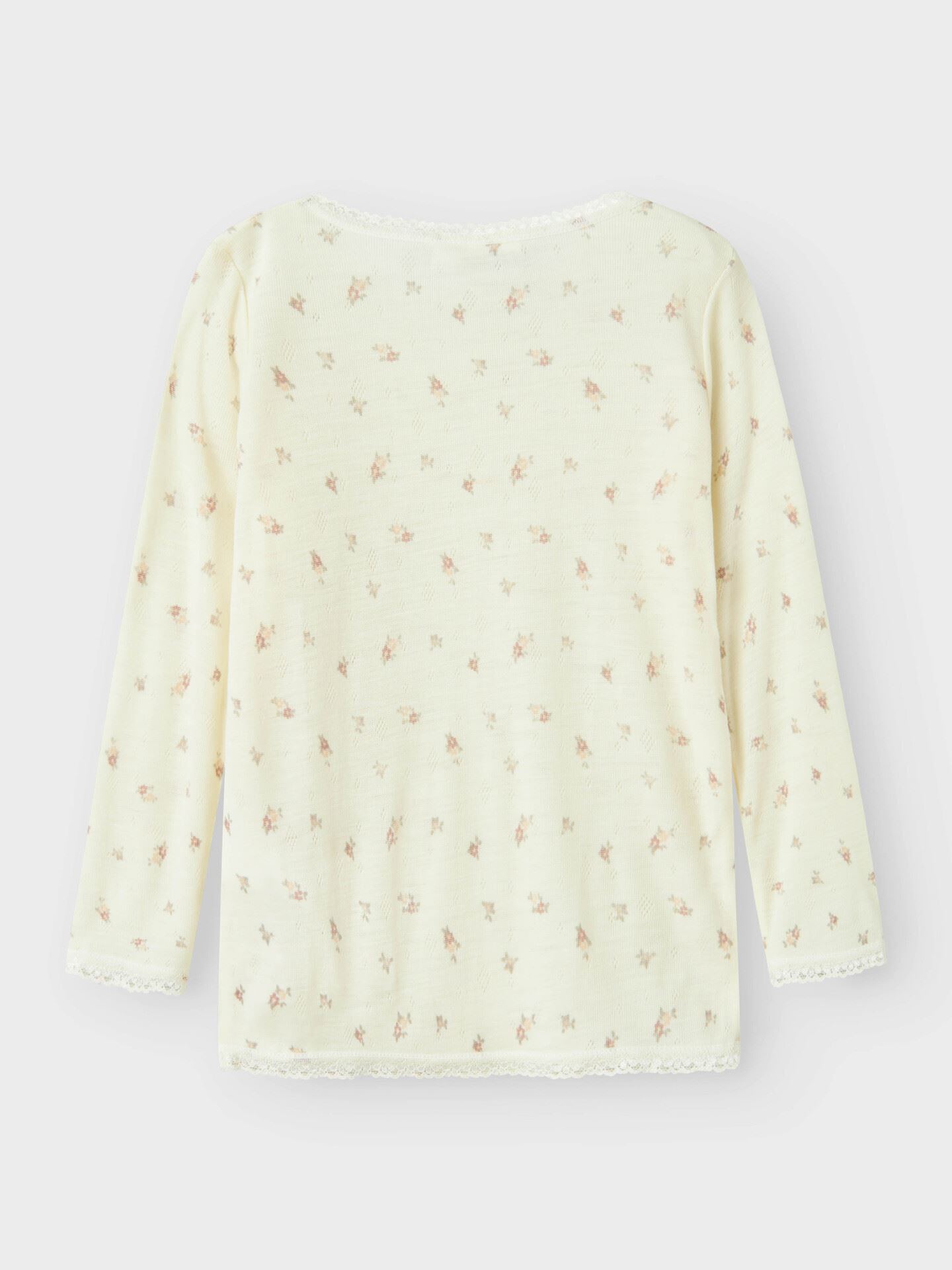 Wang Wool Needle Long Sleeve Top