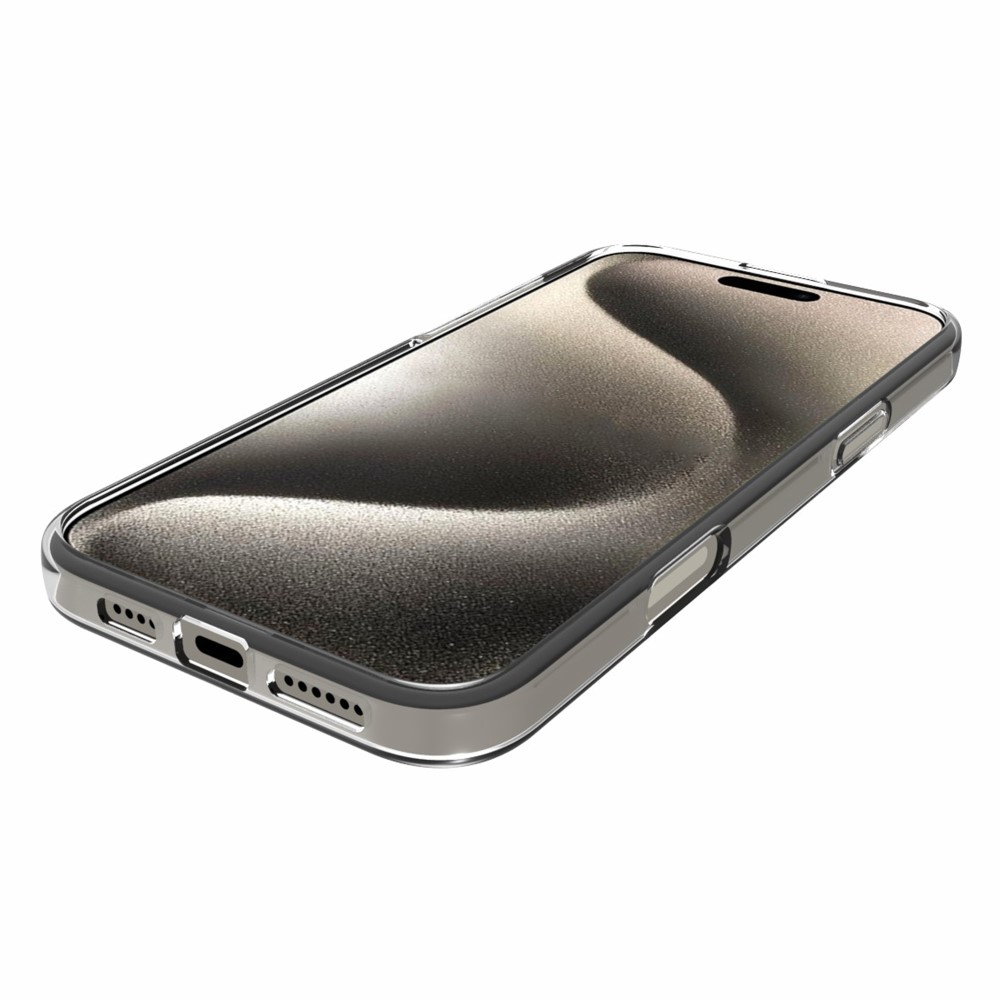 iPhone 16 Pro Max Gummi Case Hülle Slim Design 1.0 mm - Transparent