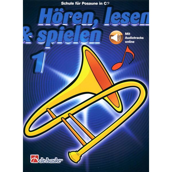 De Haske Hören Lesen Schule 1 für Posaune
