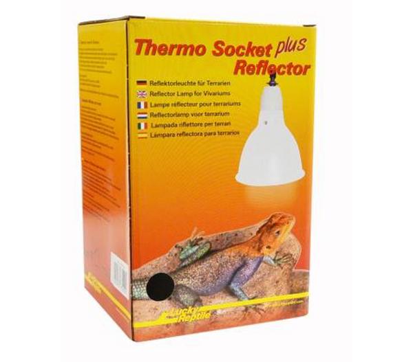 Lucky Reptile Socket + Reflector klein, weiß