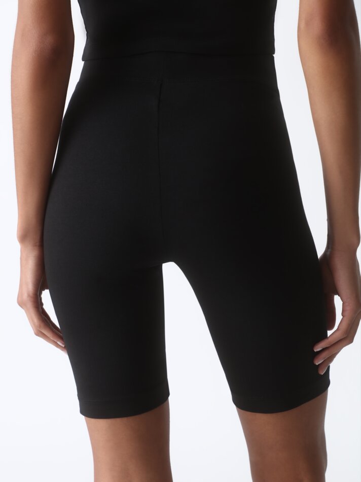 Calça legging de ciclismo - Preta