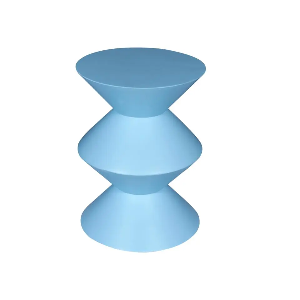 Starfurn - Bijzettafel Abel - Blauw - 33x33x45 cm