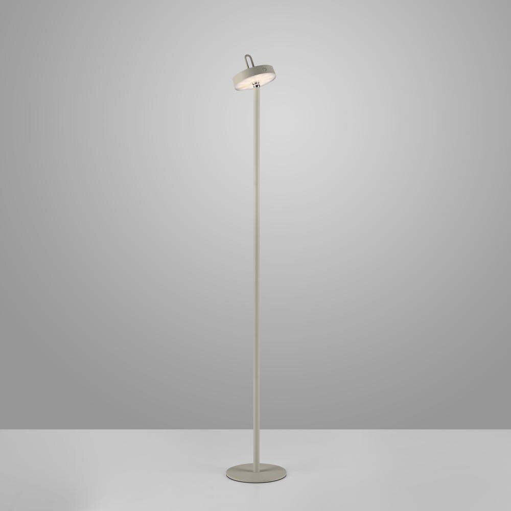 Amag LED-vloerlamp op batterijen in beige, 1,5 W, 80 lm, IP44