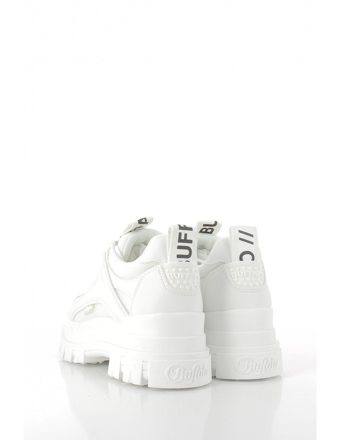 buffalo bottines femme Aspha Hyb White Vegan