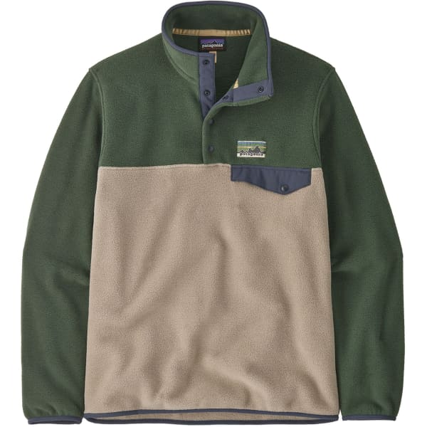 Sweat polaire PATAGONIA M'S LW SYNCH SNAP-T P/O SEABIRD GREY