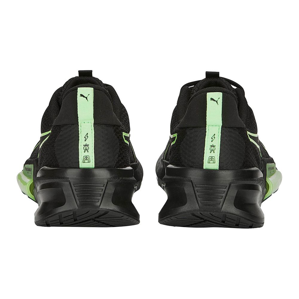 Puma PWRFRAME - Chaussures Training Homme puma black/fizzy lime