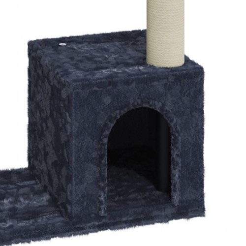 arranhador para gatos Vidaxl em sisal cinza escuro