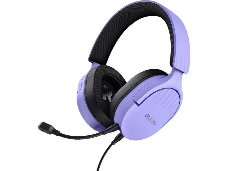 GXT489 Fayzo Multiplattform 3.5mm Klinke Over-Ear Kopfhörer On-Ear Headset mit Mikrofon (25301) - Lila