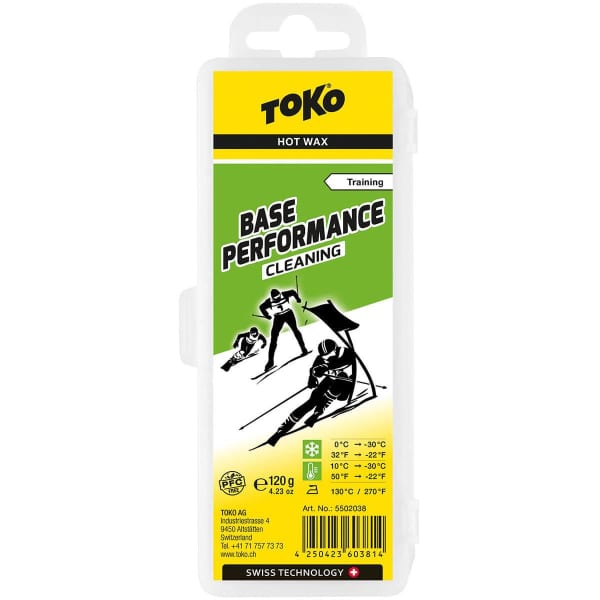 Fart ski TOKO BASE PERFORMANCE 120G CLEANING GREEN