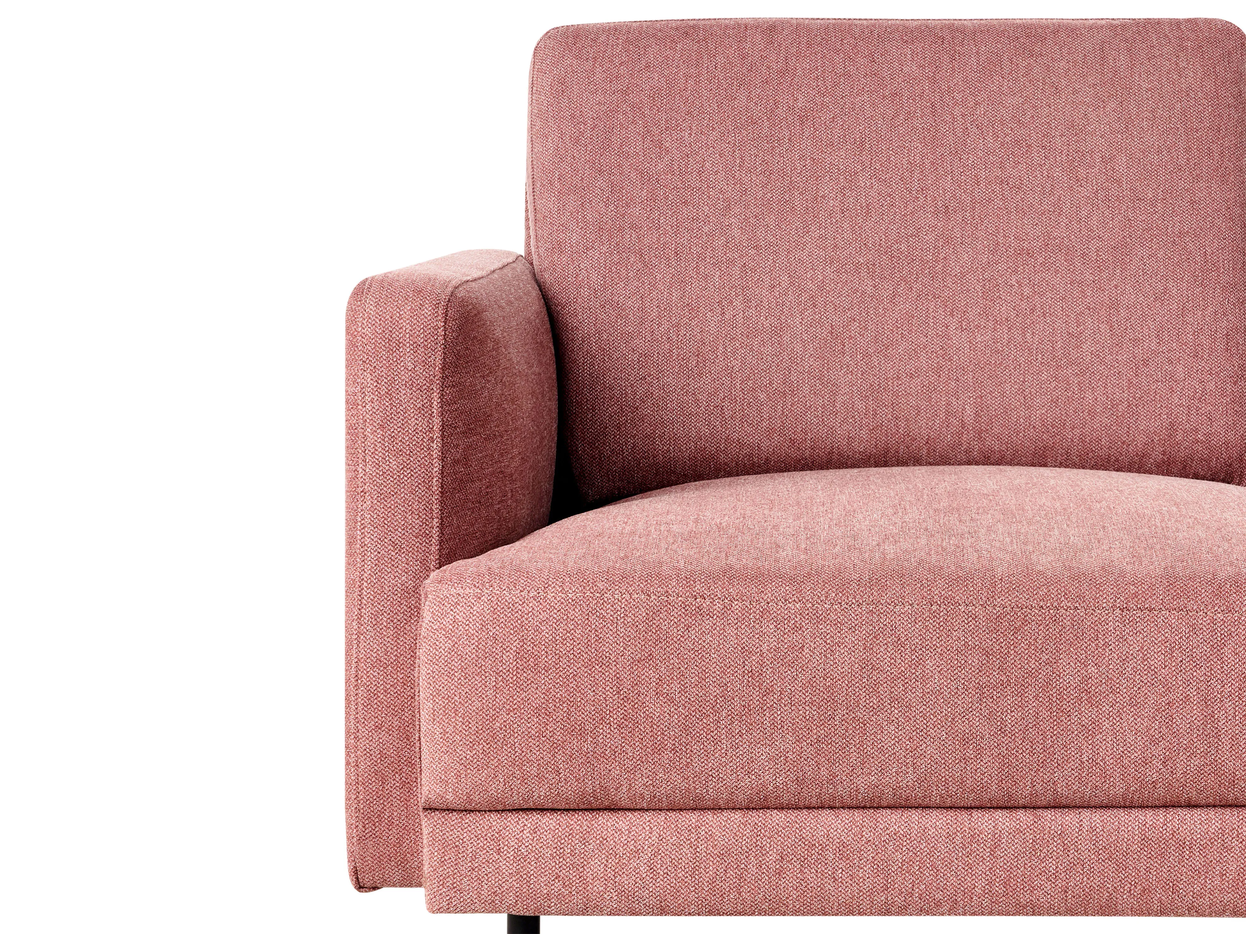 Bankenset 2-zits BREDA Stof Roze