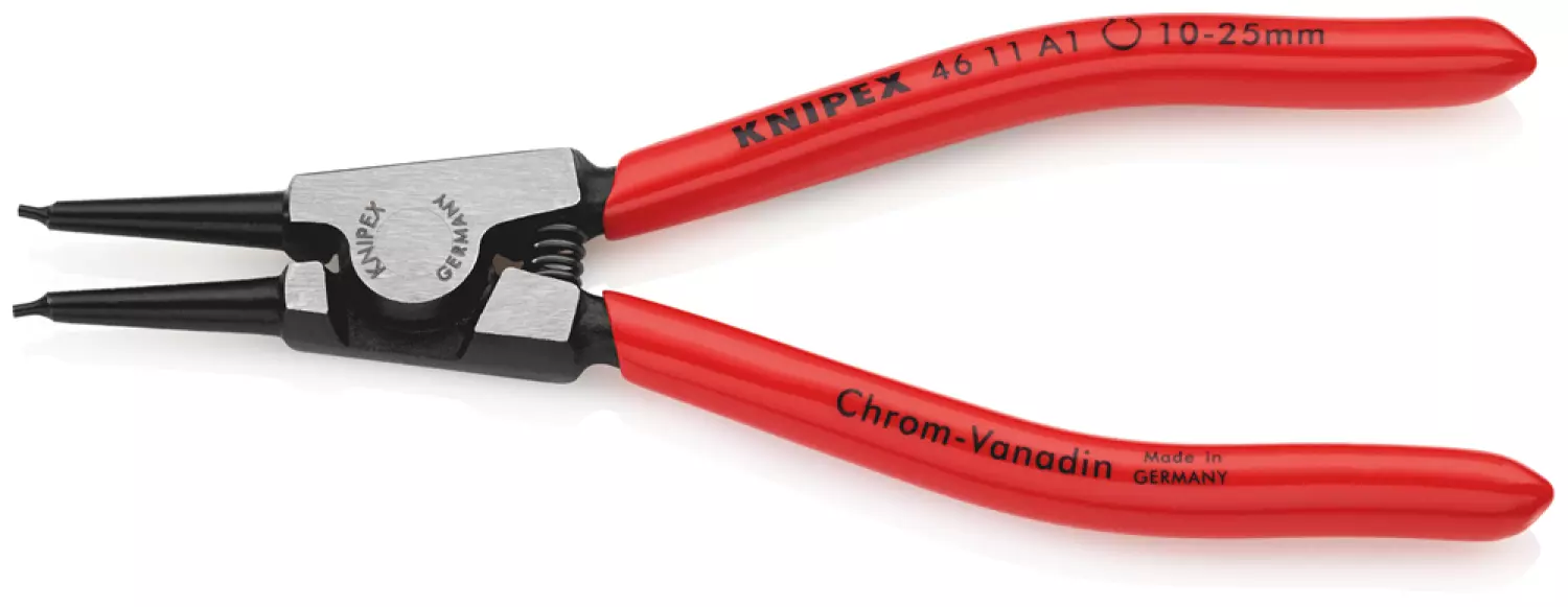 Knipex 4611A1 Borgveertang voor buitenringen - Assen - 10-25 x 140mm