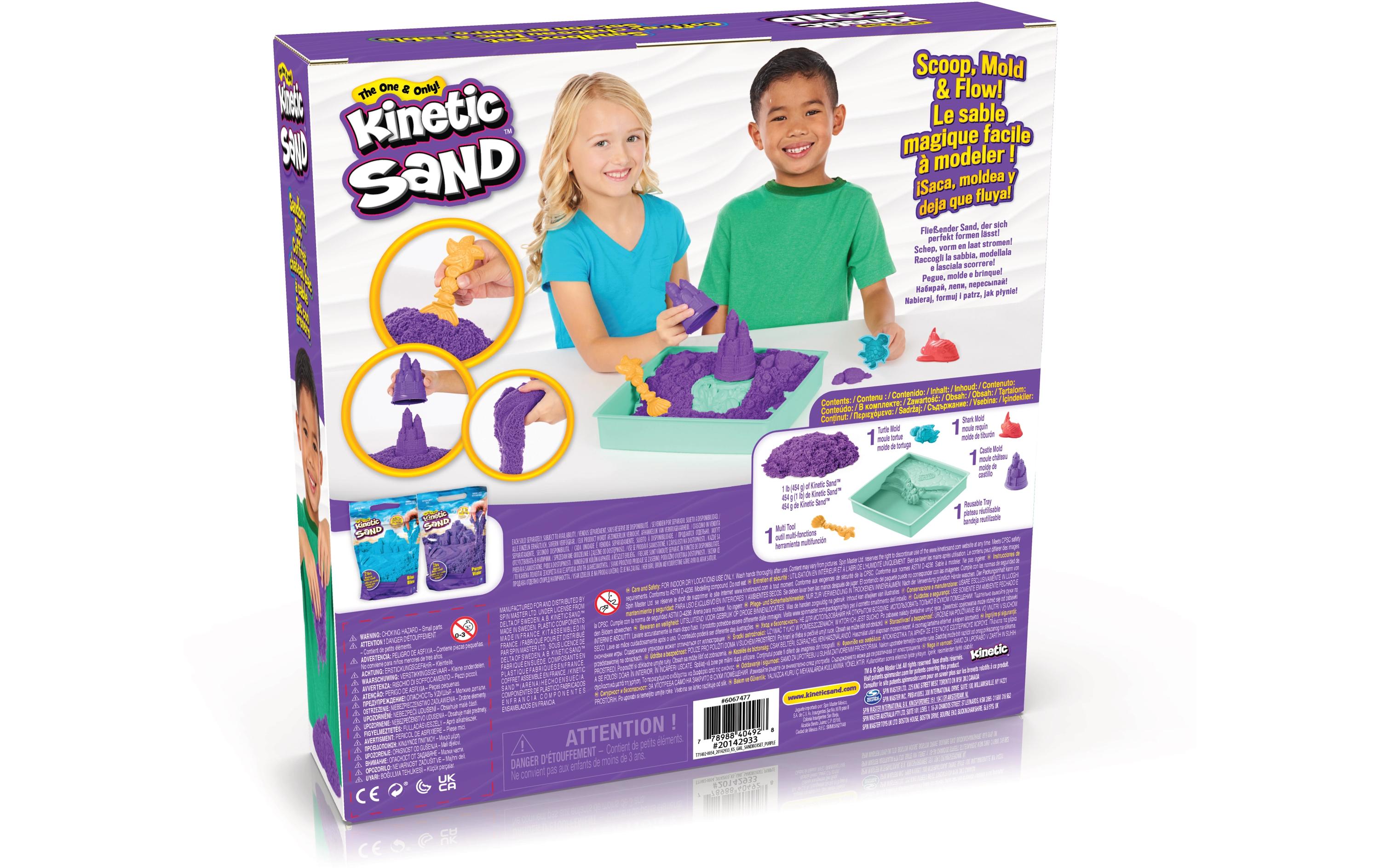 Sand Kinetic Box LilaKreatives Sandbox-Set