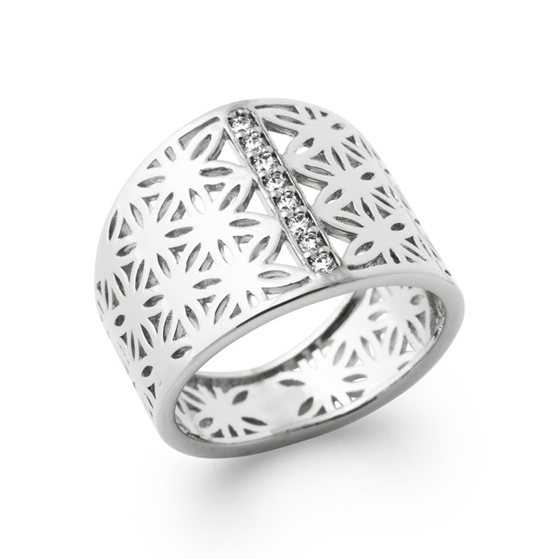Bague Femme - Argent 925 - Oxyde de zirconium