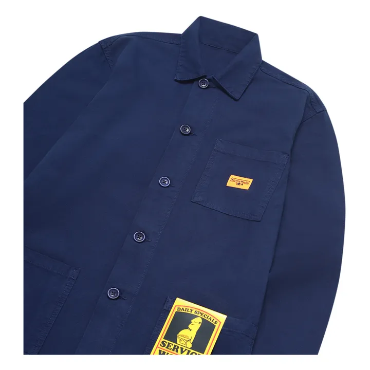 Service Works Veste Coverall Coton Bio | Bleu marine