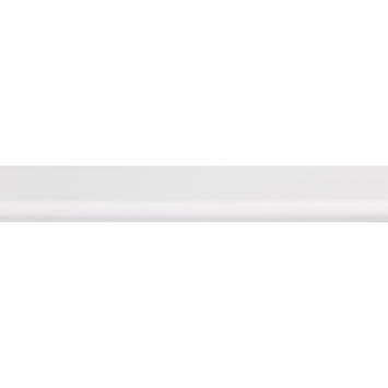 Afdeklijst grenen wit gegrond 5x22 mm 270 cm