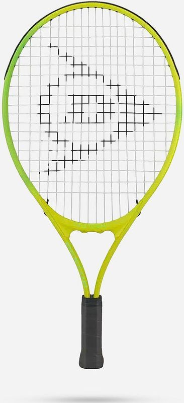 Dunlop - Tristorm JR 21 - Tennisracket - Geel Groen - Graphite - Bespannen