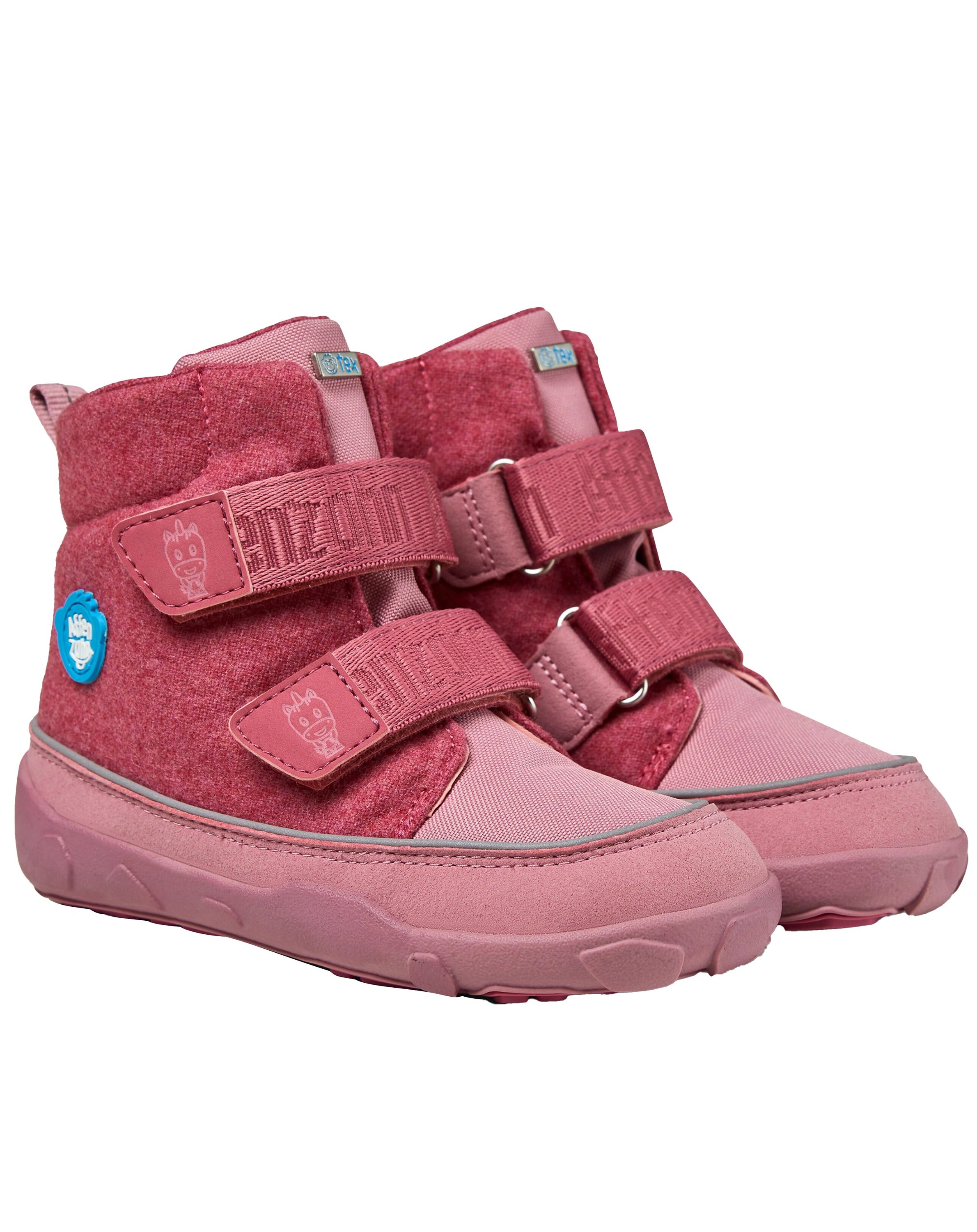 Winterboots COMFY WALK EINHORN mit Wolle in pink