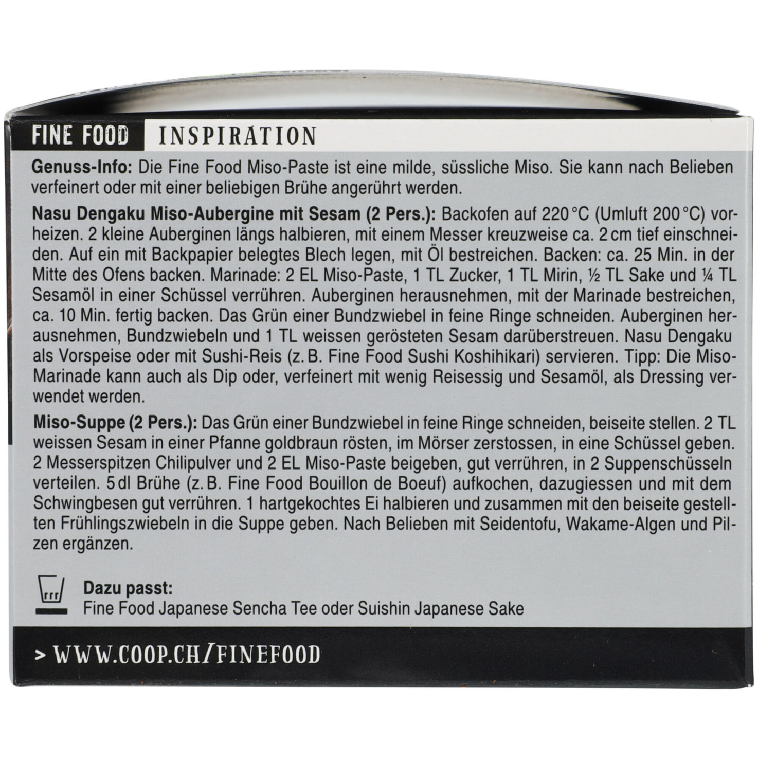 Fine Food Miso Paste