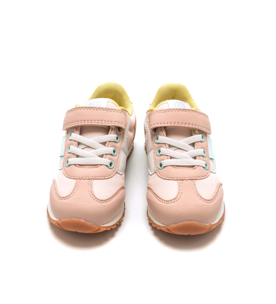 Tênis Mustang Infantil Rosa e Menta