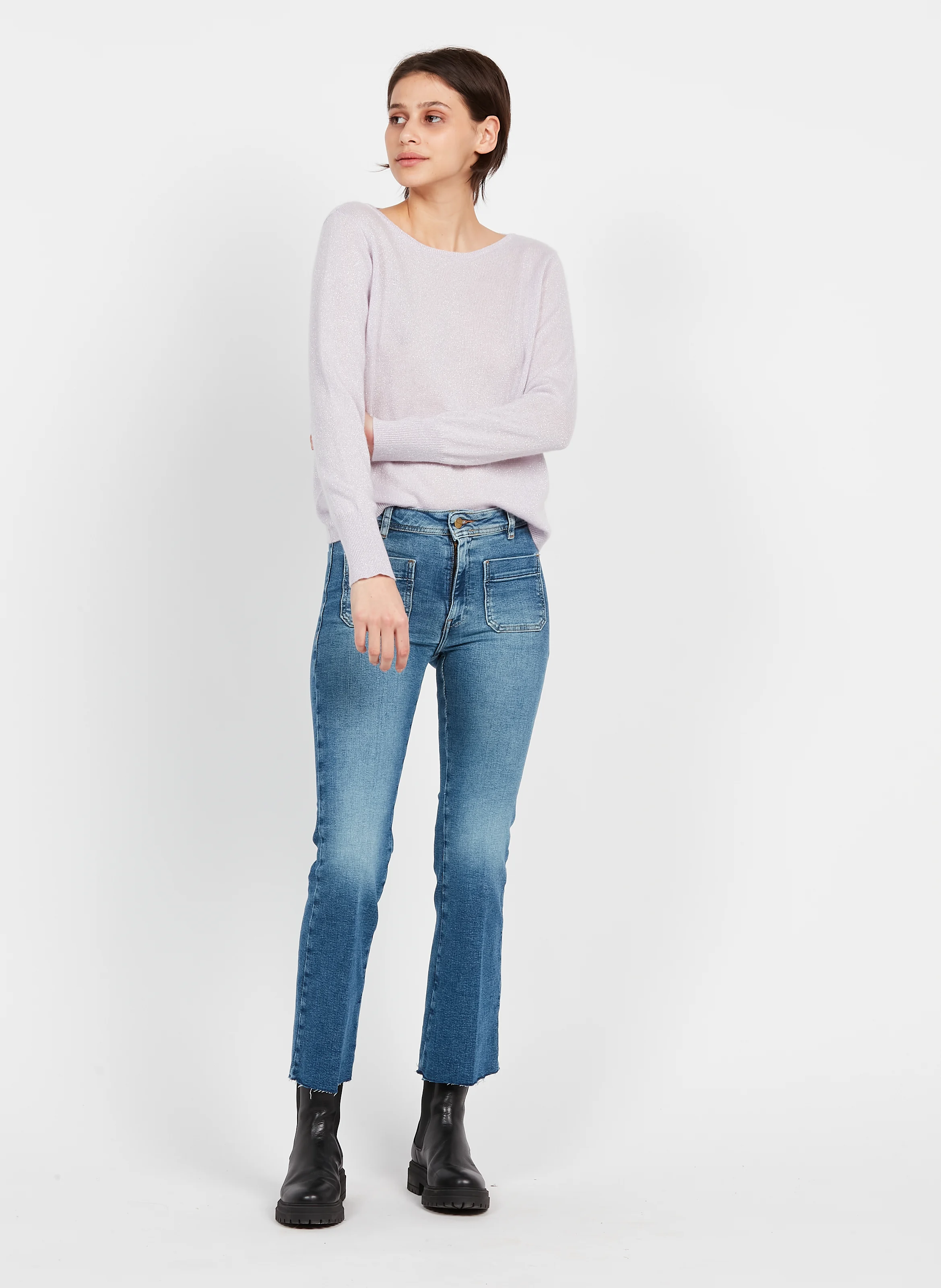 CARLOTTA - Jean droit| Bleu