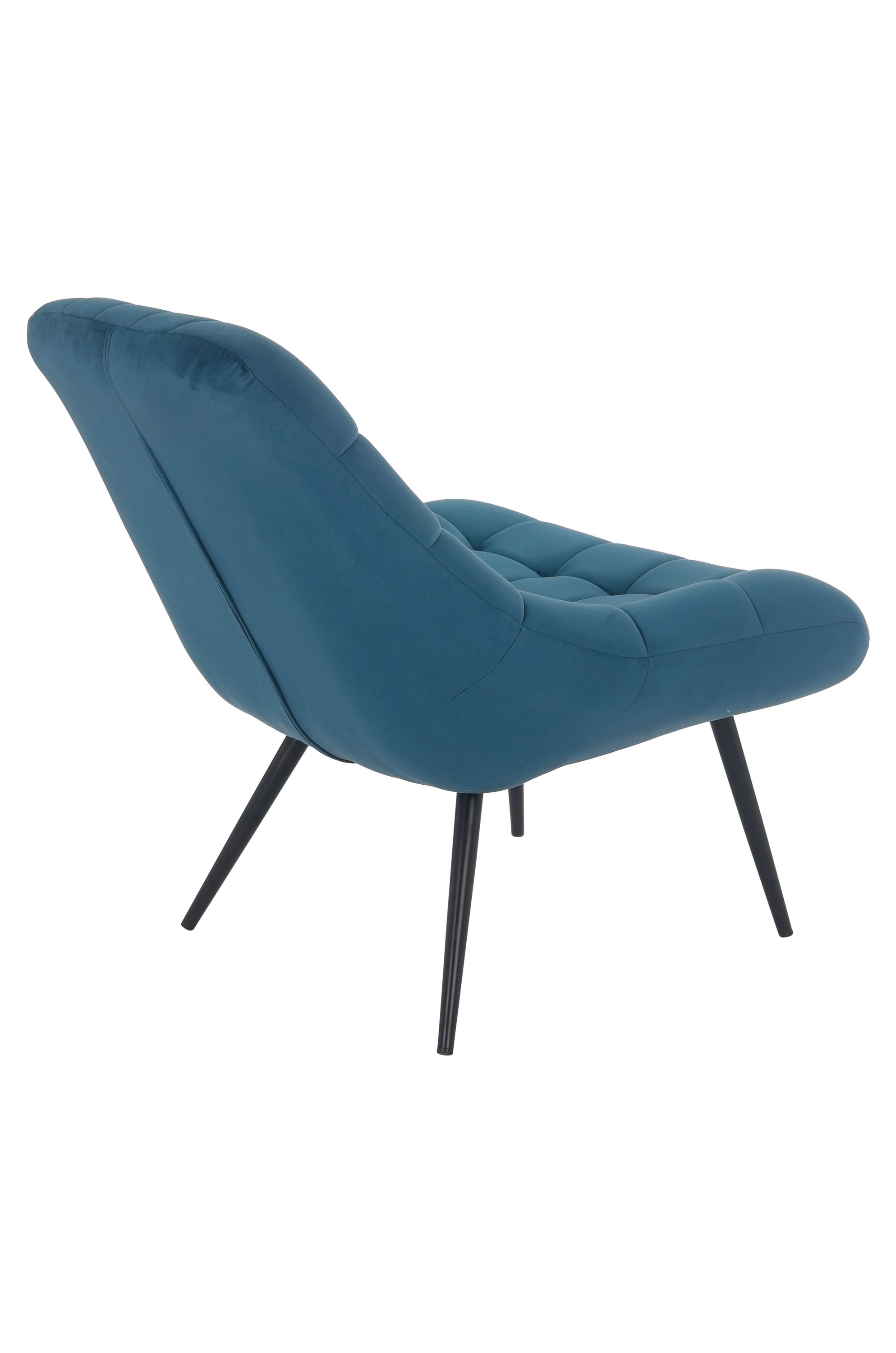 Sessel XXL Samt blau Relaxsessel Polstersessel Ohrensessel Loungesessel