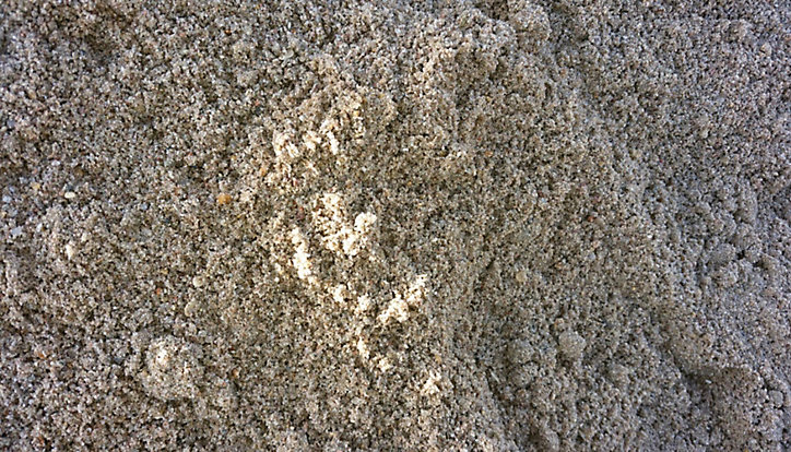 Sable à bâtir pour maçonnerie +/-1m3 V3 en vrac