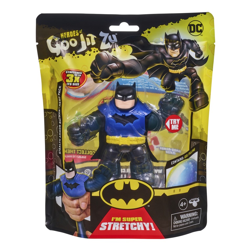 Goo Jit Zu - DC S4 Single Pack - Stealth Amour Batman