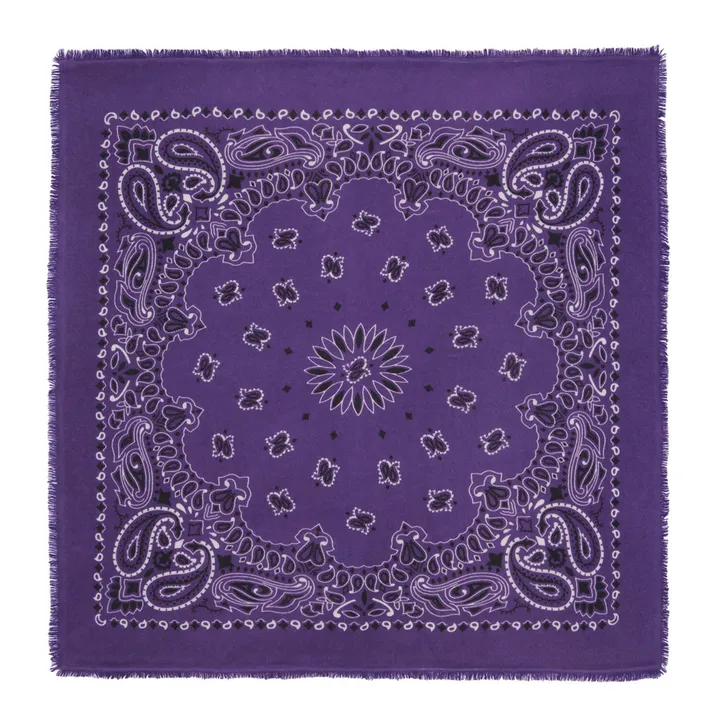 Kujten Bandana Hachiko Cachemire | Violet