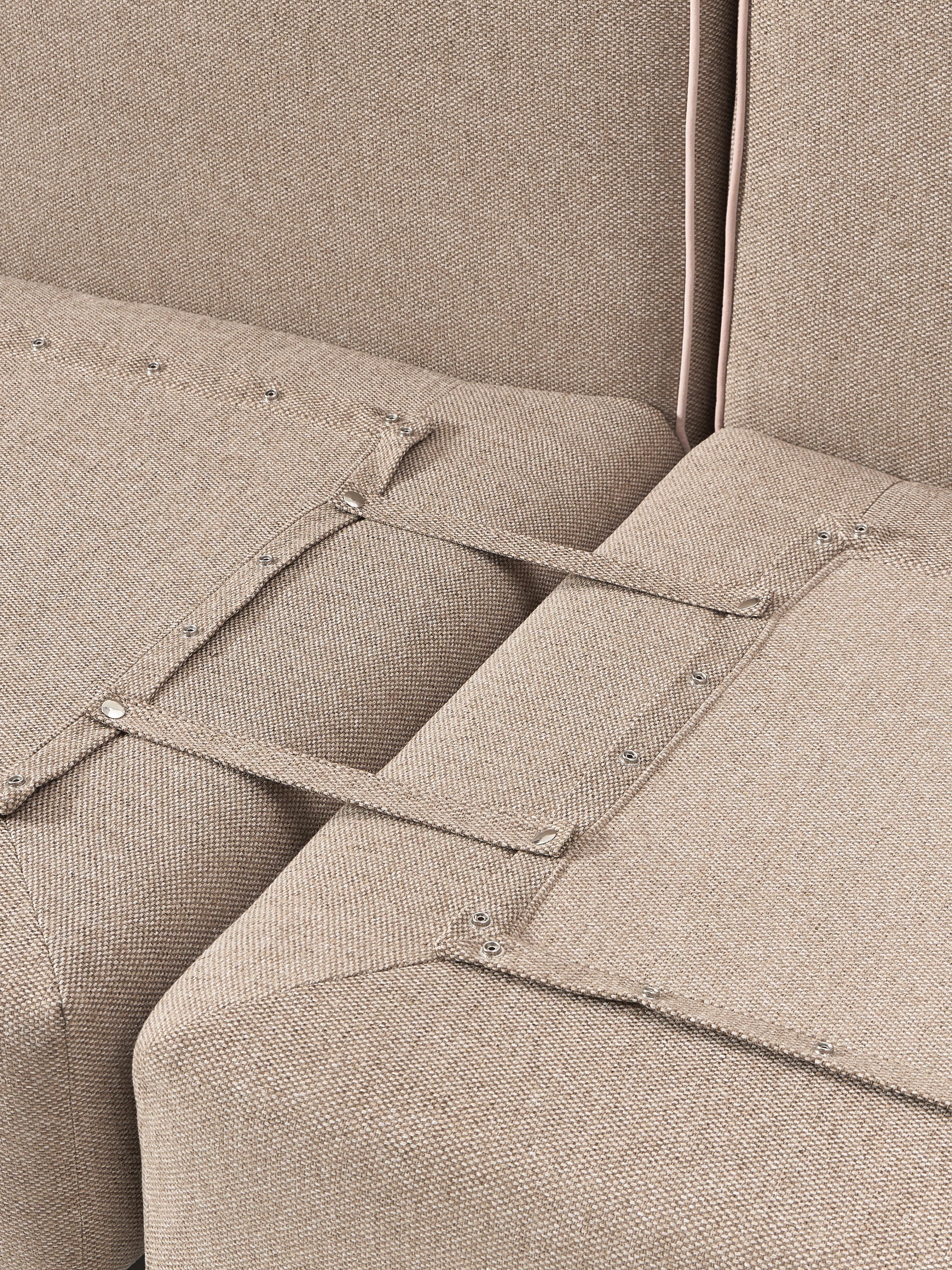Modulaire bank Felix met poef (links/rechts)