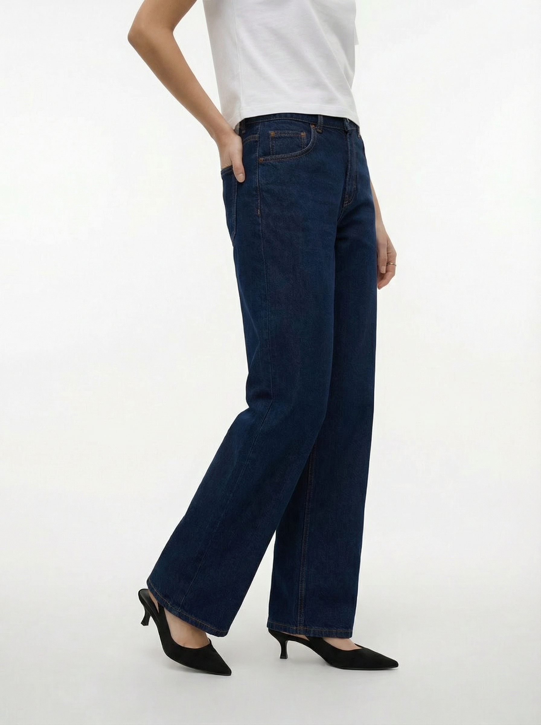 TSCINCH Low rise Wide leg fit Jeans