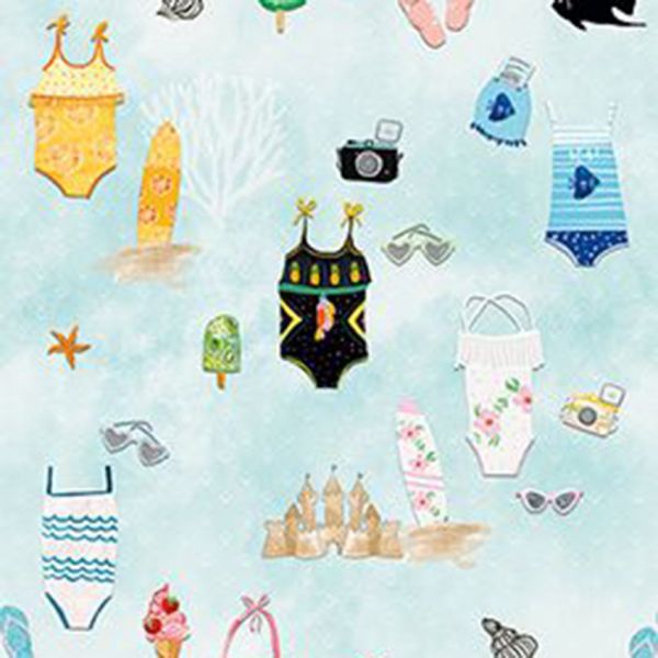 Behangexppresse Abby and Bryan Behang - Beachlife Clouds - INK7211