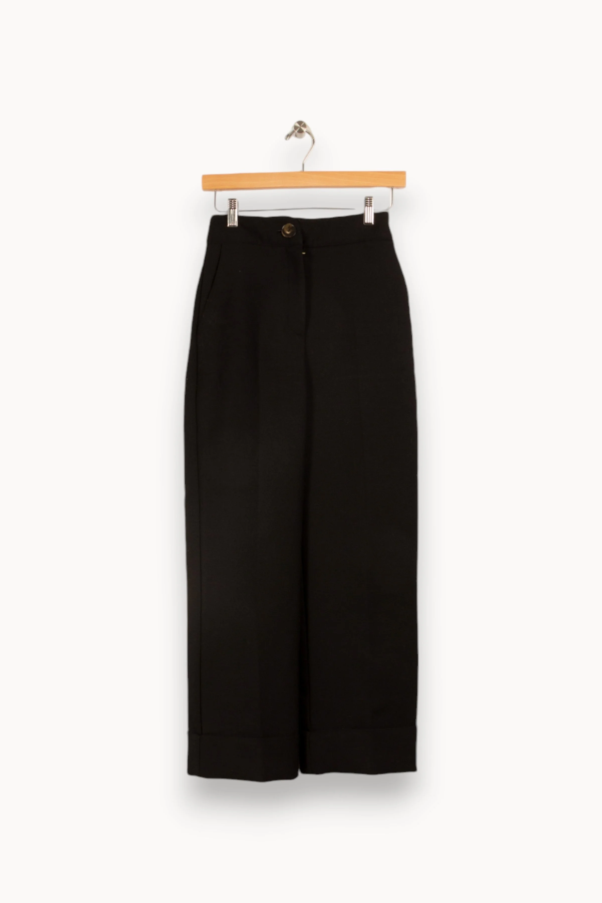 Pantalon épais noir | Noir