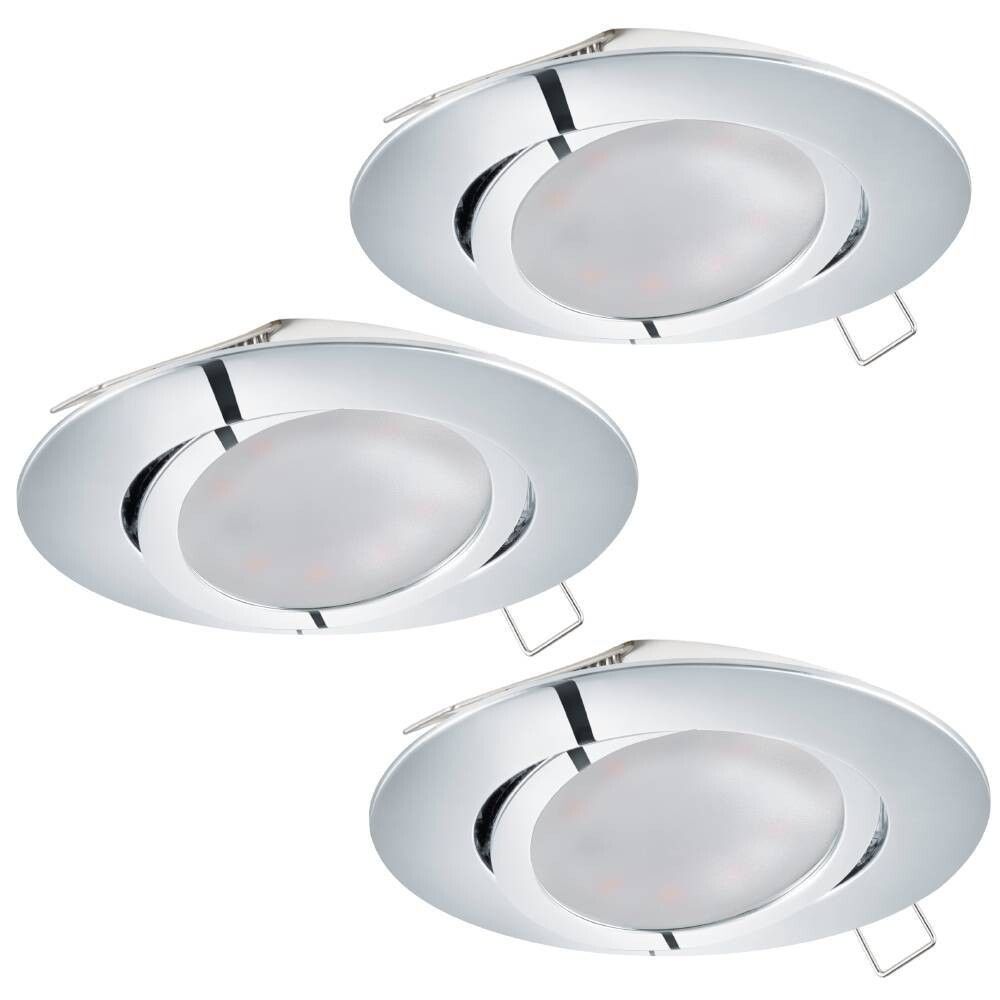 INNBYGGNINGSSPOT EGLO TINUS 230V 3L Ø80MM 3X400LM KI