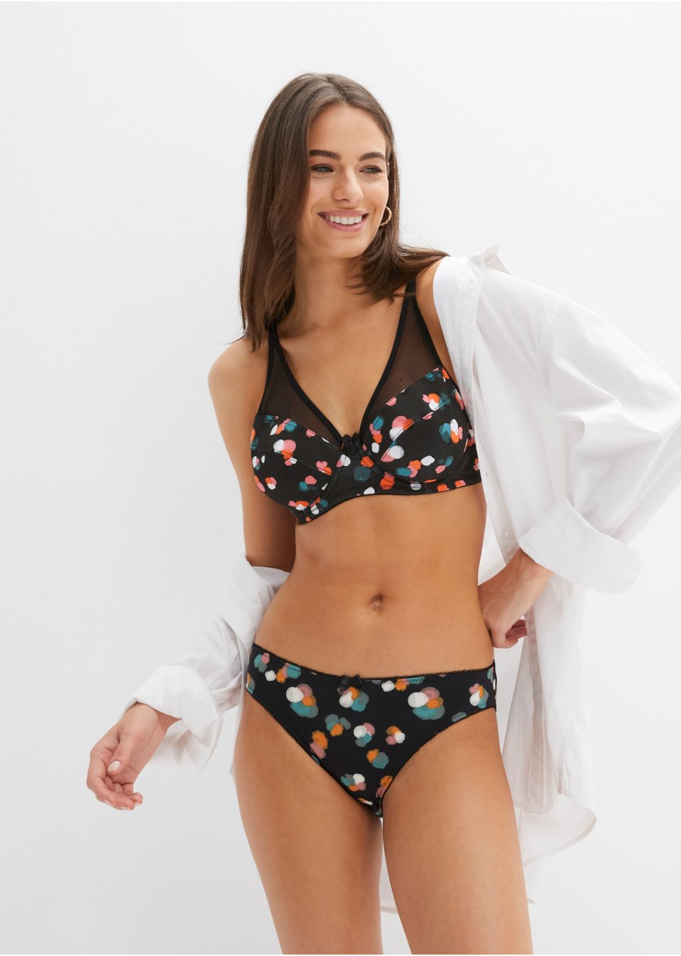 Lot de 2 soutiens-gorge à armatures avec coton