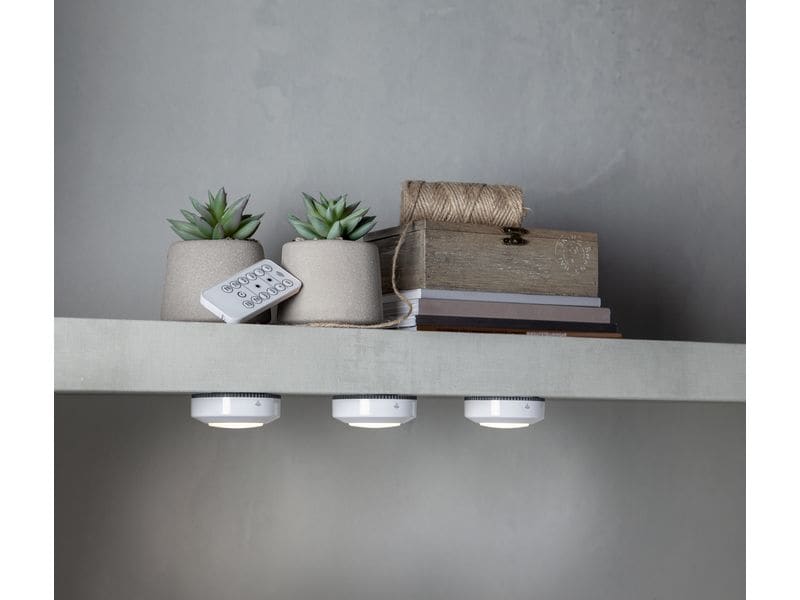 Star Trading LED Nachtlicht Functional IP20, Kaltweiss, 3 L Unterbauleuchten