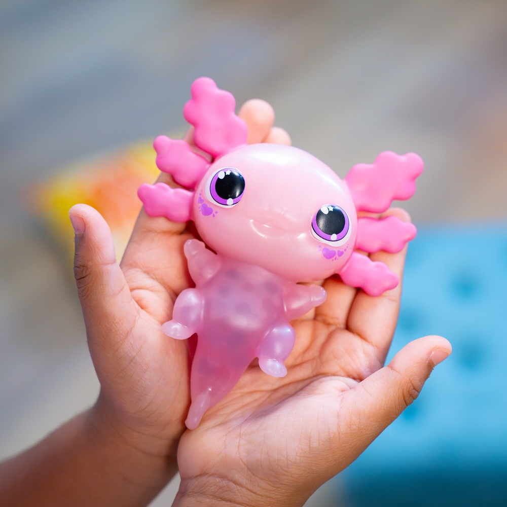 Animagic Let's Glo Pink Axolotl