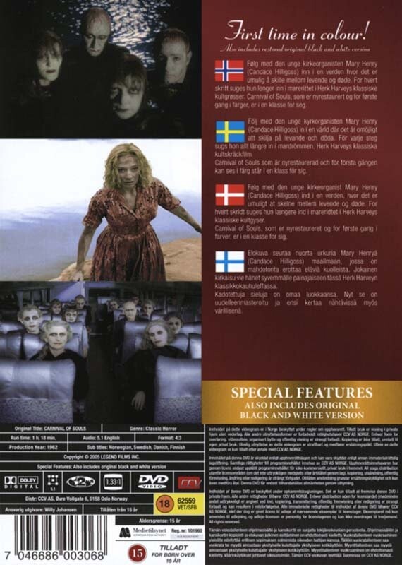 Carnival Of Souls - DVD