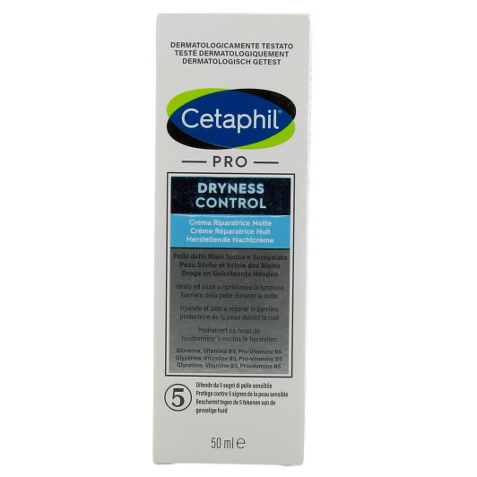 Crème mains réparatrice nuit Cetaphil Pro Dryness Control