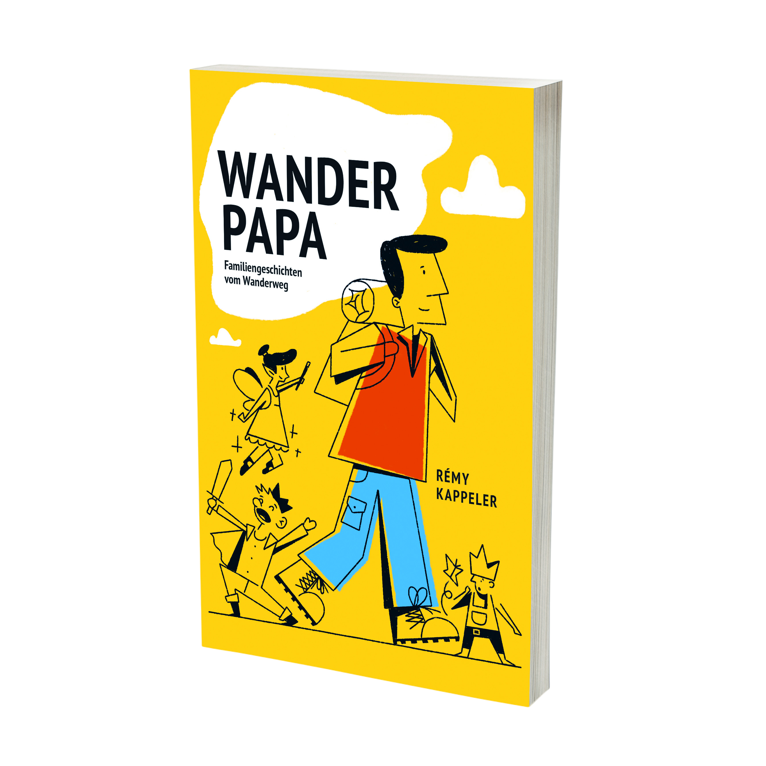 Buch Wanderpapa gelb