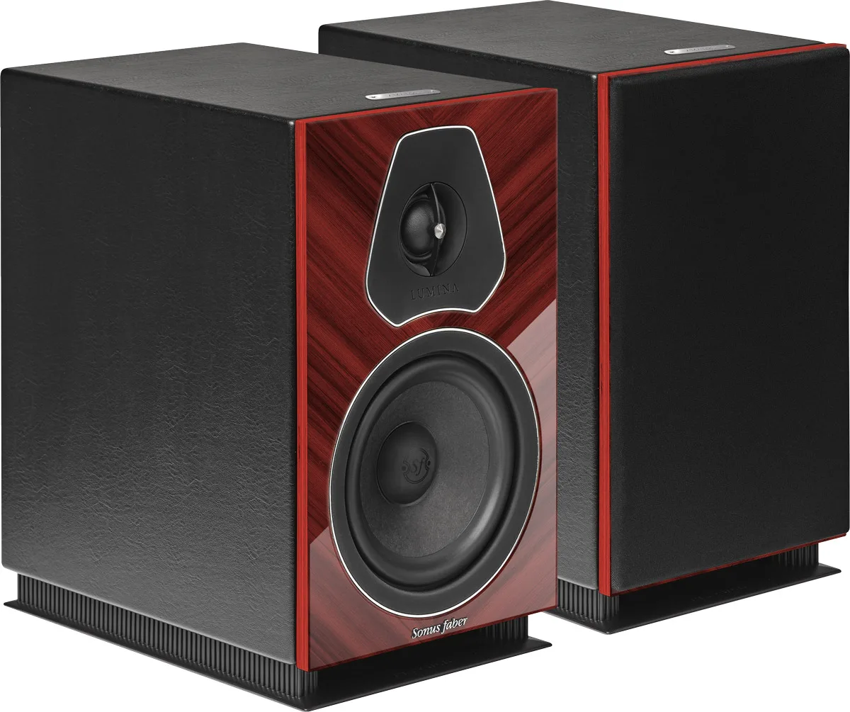 Sonus Faber Lumina II Amator Rouge brillant (la paire) Enceintes bibliothèque