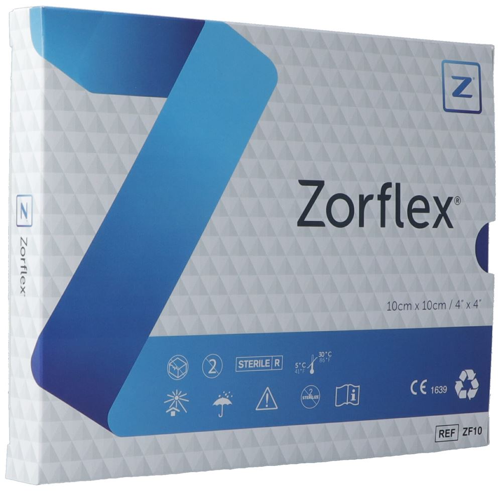 ZORFLEX 10x10cm 10 Stk<br>10 Stück, 10x10cm