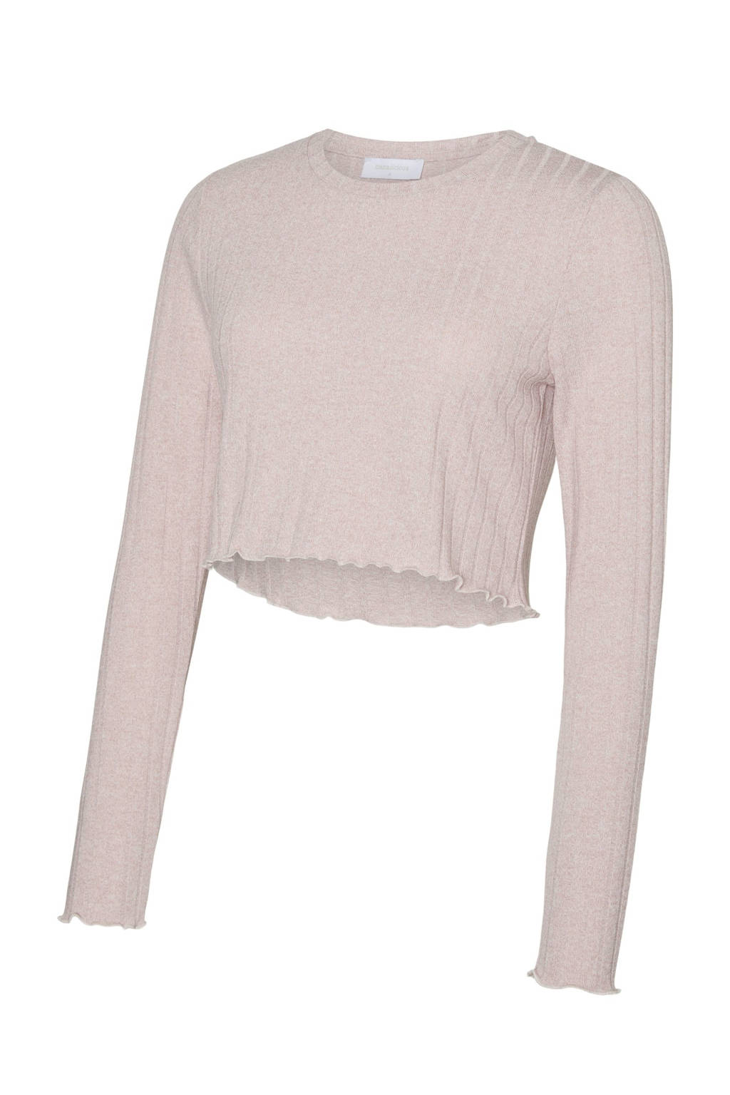 MAMALICIOUS cropped top lichtroze