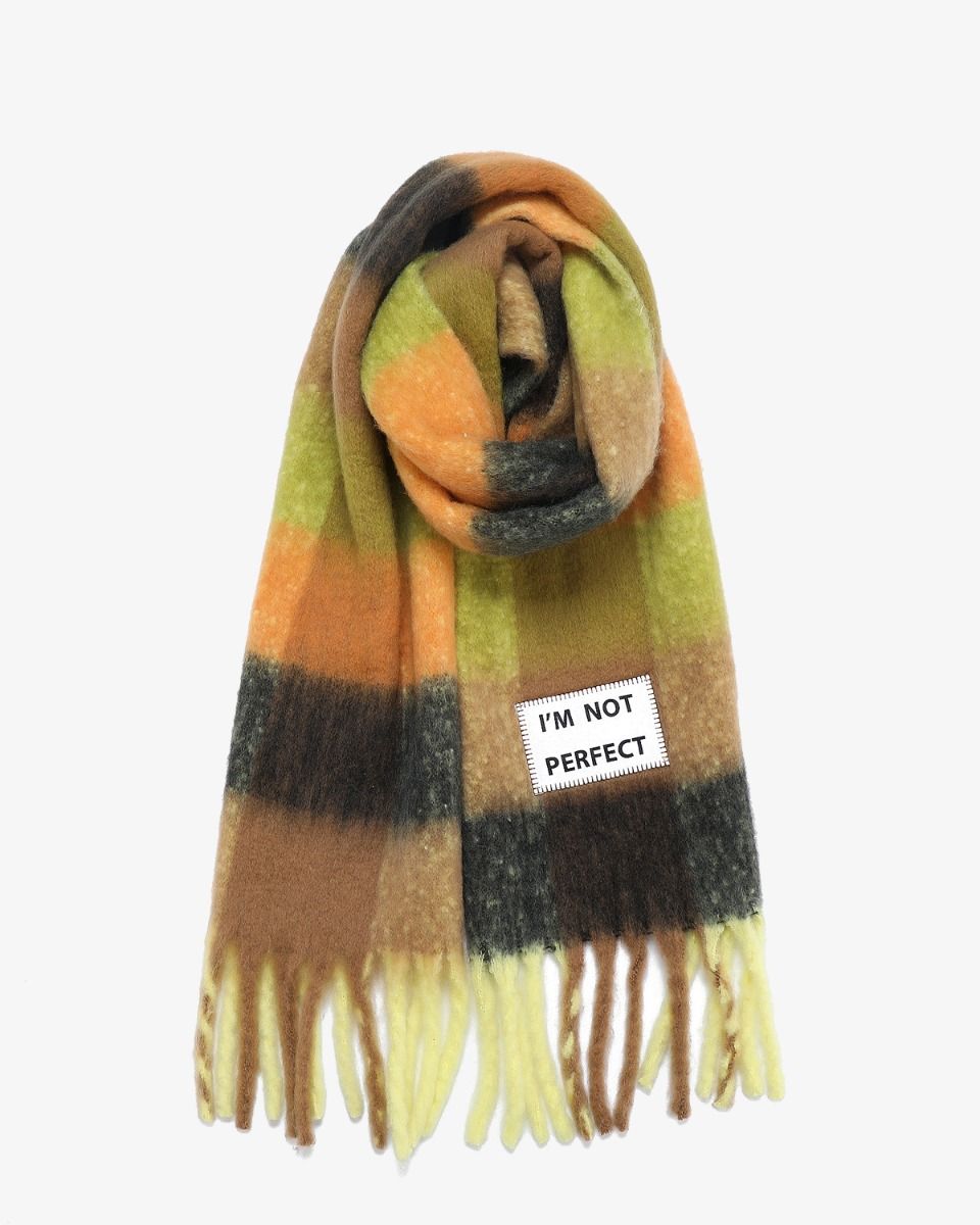 VTD  Born To Shine Bruin/Multicolor Damessjaal