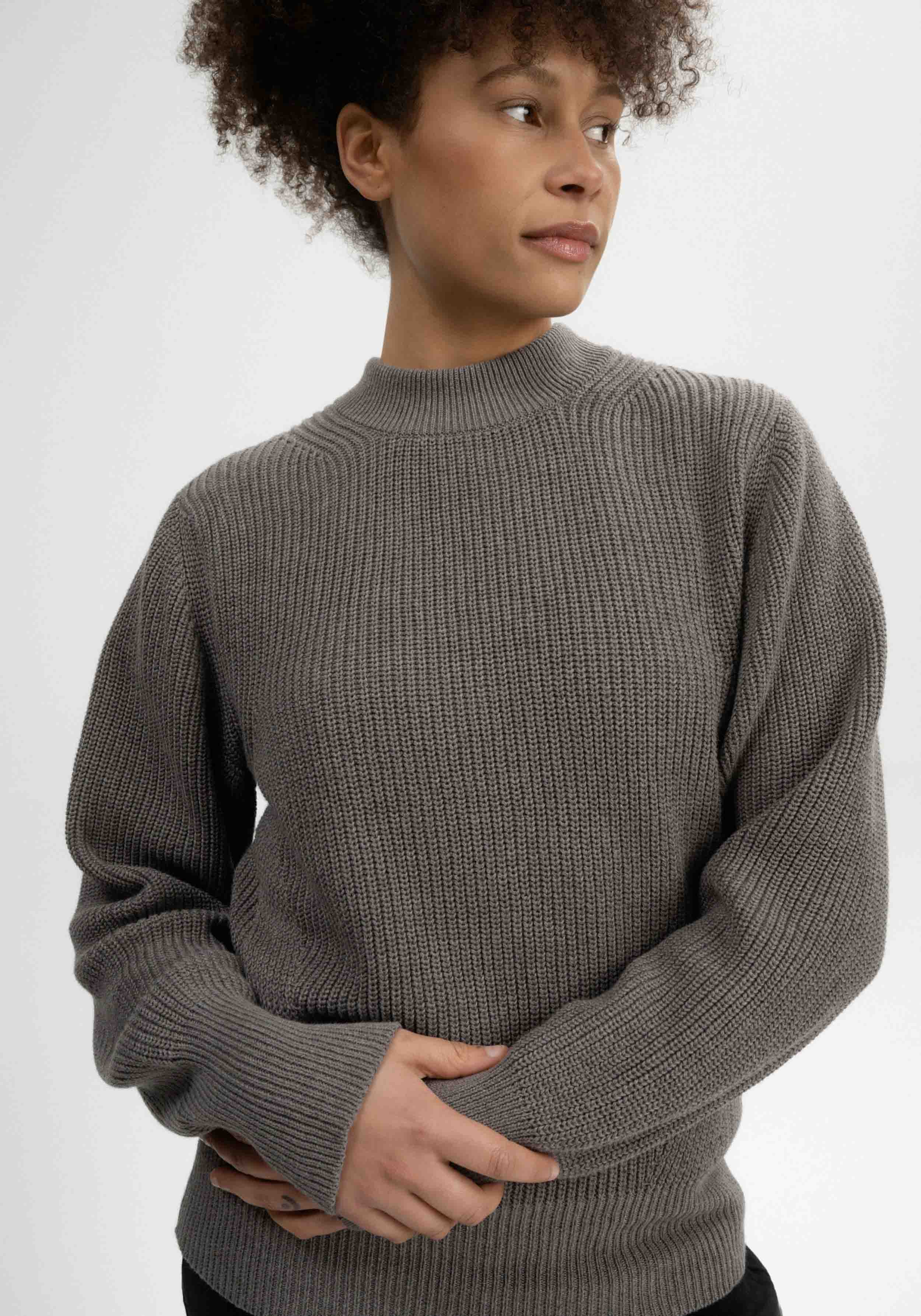 Mela Strickpullover Riya Bear Melange