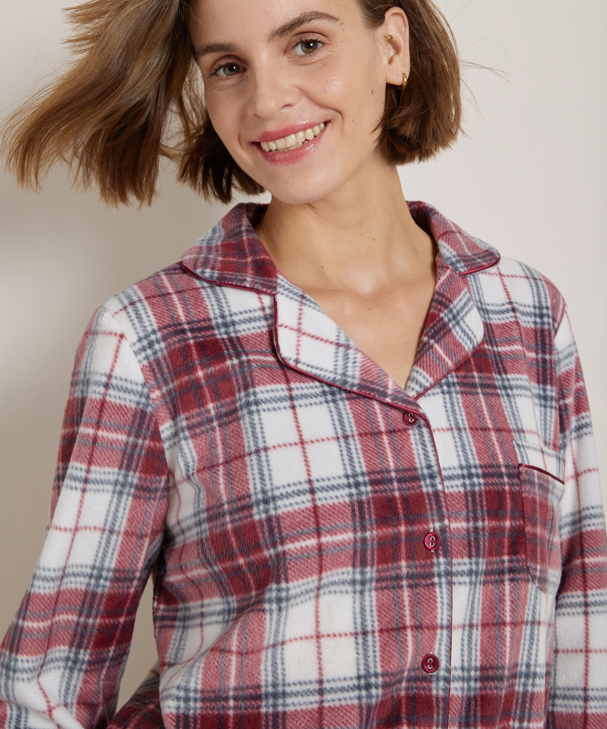 flanel pyjama set
